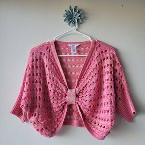 Candies Womens Knitted Y2K cropped top